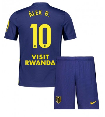 Atletico Madrid Alex Baena #10 Udebanetrøje Børn 2025-26 Kortærmet (+ Korte bukser)